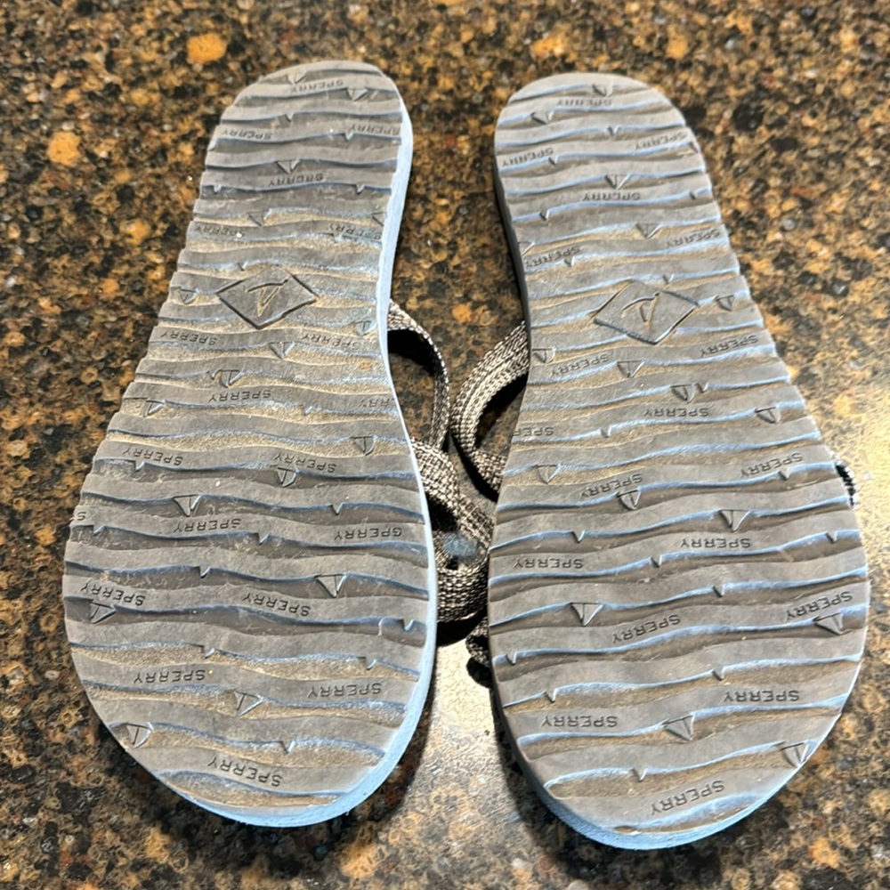Sperry Top-Side Calypso Multi-Strap Gray Sandals - Picture 4 of 4